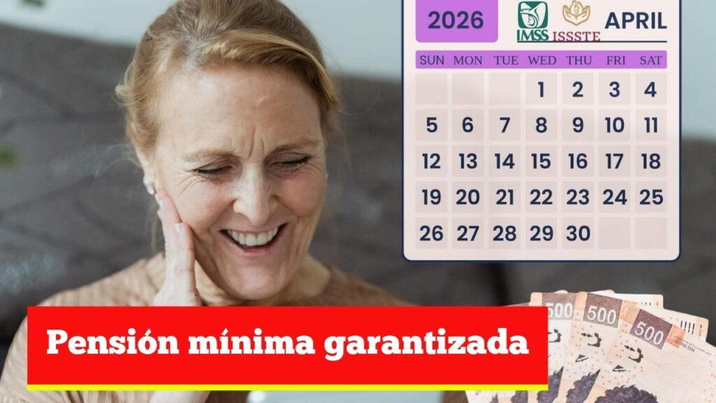 Pensión mínima garantizada: nuevo monto y calendario oficial de pagos 2026